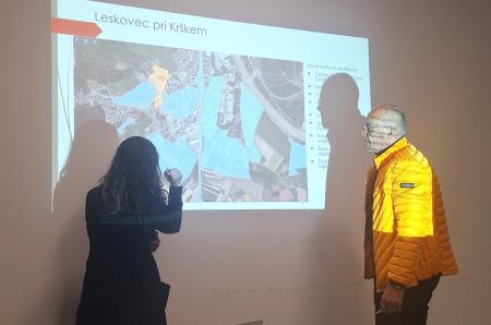 Predstavitev arheoloških najdišč v Leskovcu pri Krškem